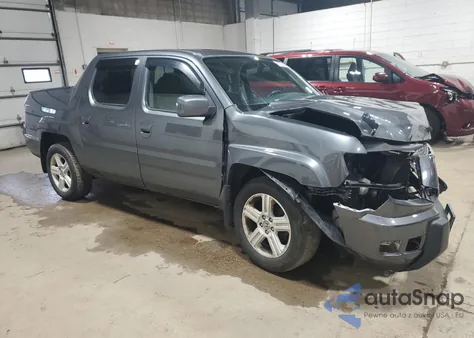 2013 Honda Ridgeline Rtl from USA, damaged, VIN 5FPYK1F57DB009718